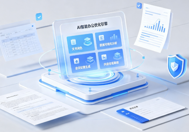 庐江县AI重构现代办公体系 智能优化引擎助力企业轻量化高效运营